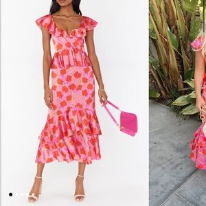 Show Me Your Mumu Reese Ruffle Dress